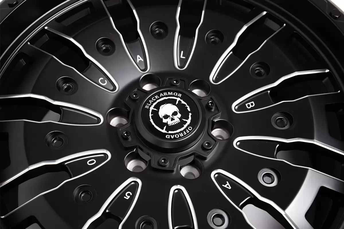 Blackarmor 50 cal rims for 4x4