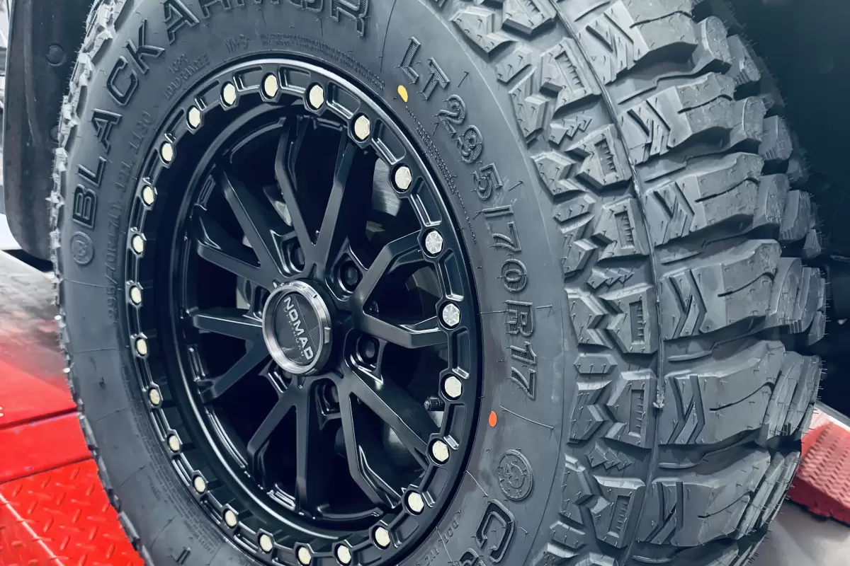 NOMAD WHEELS WRAPPED WITH COMMAND M/T